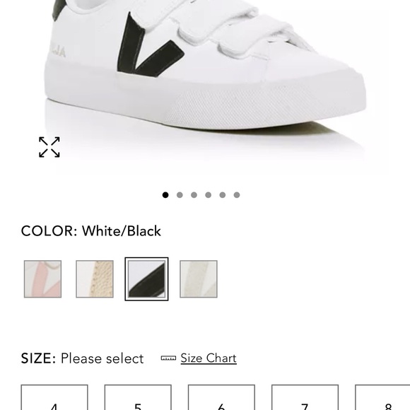 VEJAS Women's Recife Low Top Sneakers. WHITE / black. Size 11 (women’s) - Picture 7 of 8